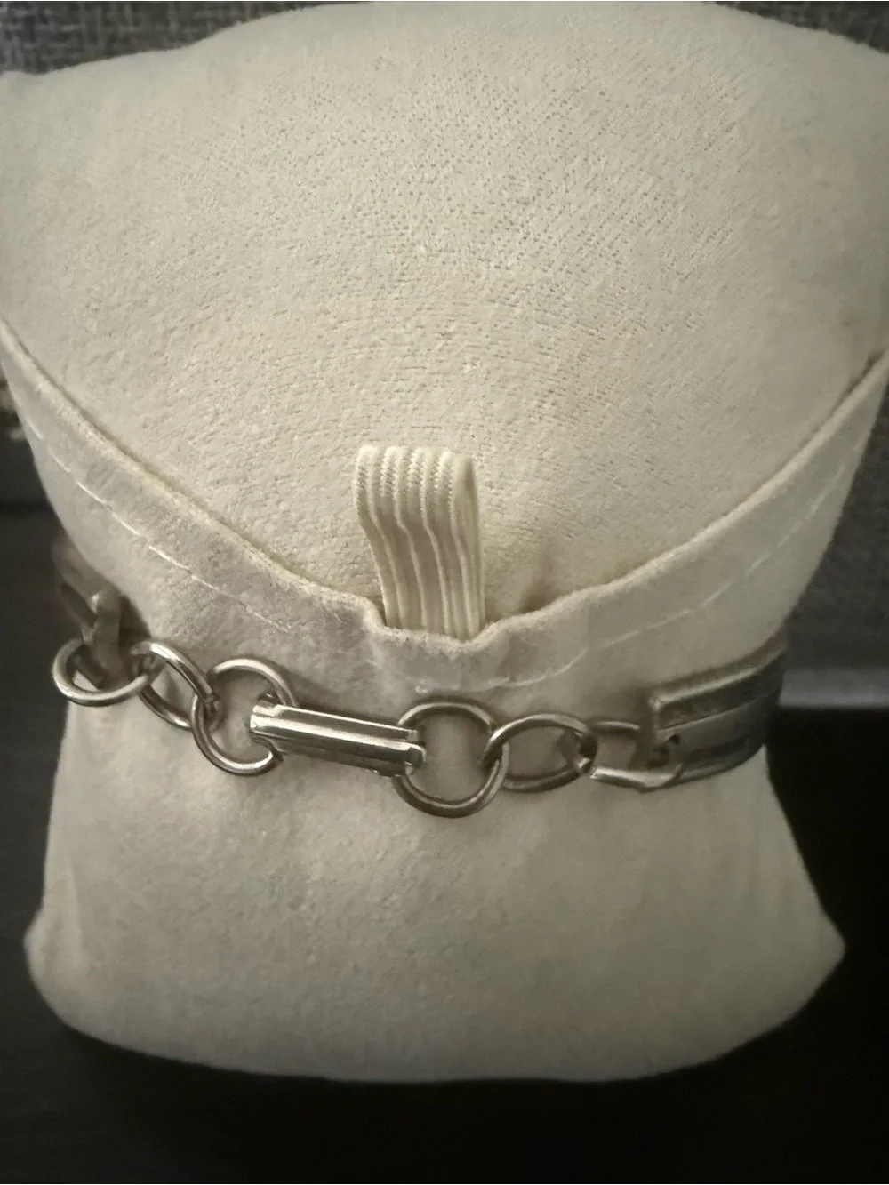 Vintage Spoon Bracelet Silver Tone Repurposed Flatware Jewelry